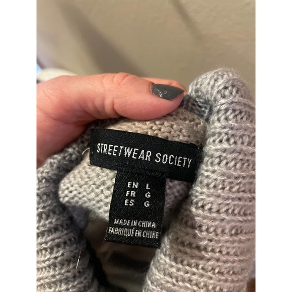 Streetwear Society Knit Sweater Large - Picture 3 of 3